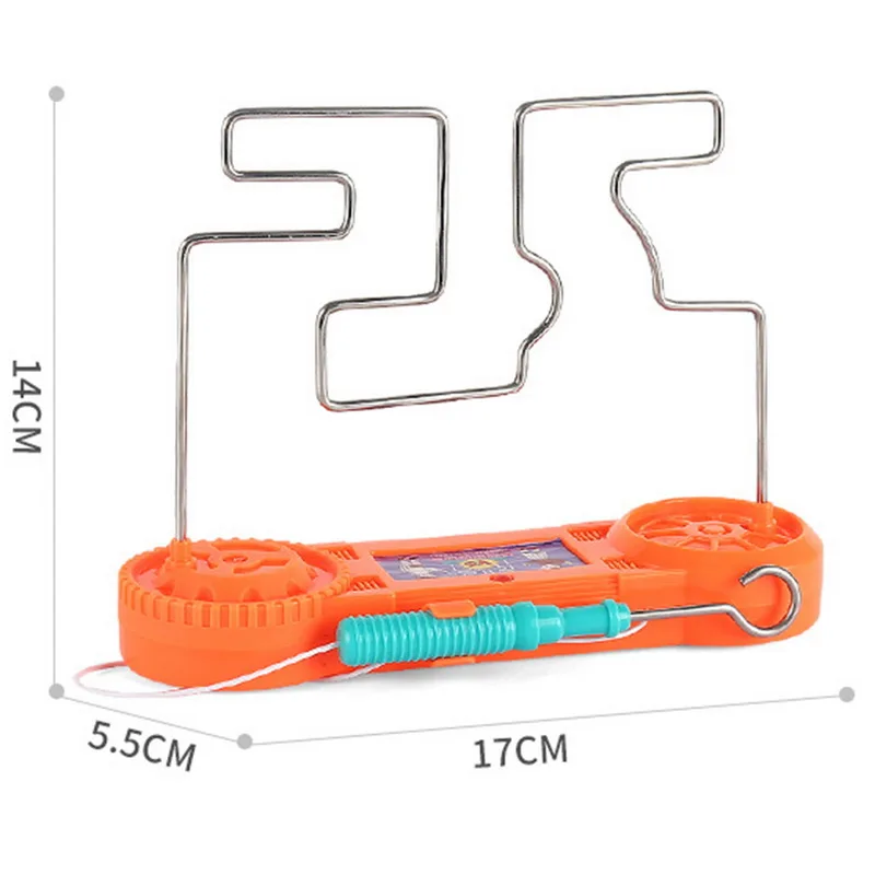 

Kids Collision Electric Shock Toy Education Electric Touch Maze Game Party Funny Game Science Experiment Toys for Children Gift