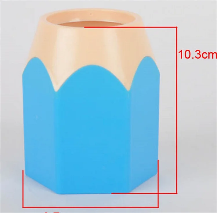 Популярные творческие ваза для ручек карандаш горшок подставка косметических