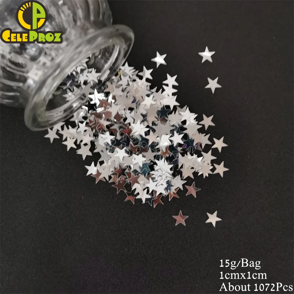 15 г Рождественская звезда конфетти блестки Сверкающая Звезда Свадьба День