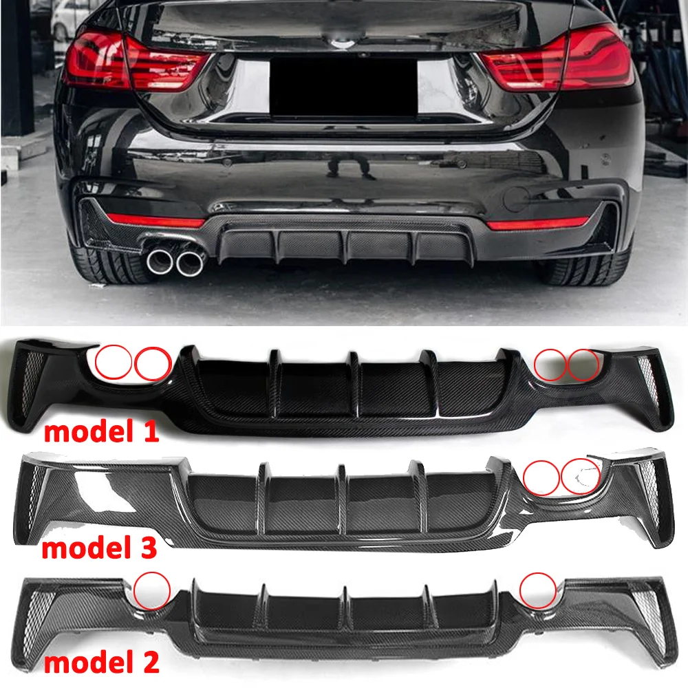 Задний спойлер диффузор для BMW 4 серии F32 Coupe F33 Convertible F36 Gran 2013 2019 модификация