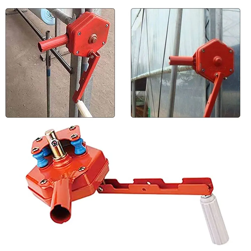 

Greenhouse Hand Crank Winch Agricultural Film Manual Roll Up Lifting Device Machine Window Opener Greenhouse Ventilation Ranch