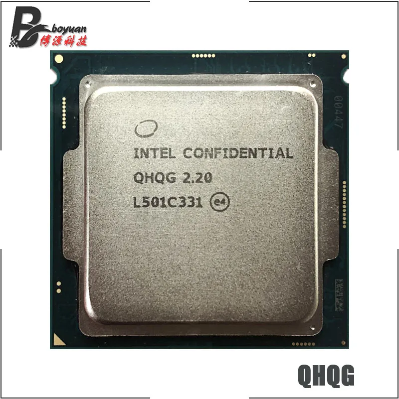 Четырехъядерный процессор Intel core i7 es QHQG 2,2 ГГц Восьмиядерный процессор L2 = 1M L3 = 8M 6700K 6400T LGA 1151