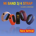Защитный Браслет Mi Band 3 4 NFC, ремешок на запястье для Xiaomi Mi Band 4 3, силиконовый браслет Miband 4 3, аксессуары для смарт-браслета Mi4