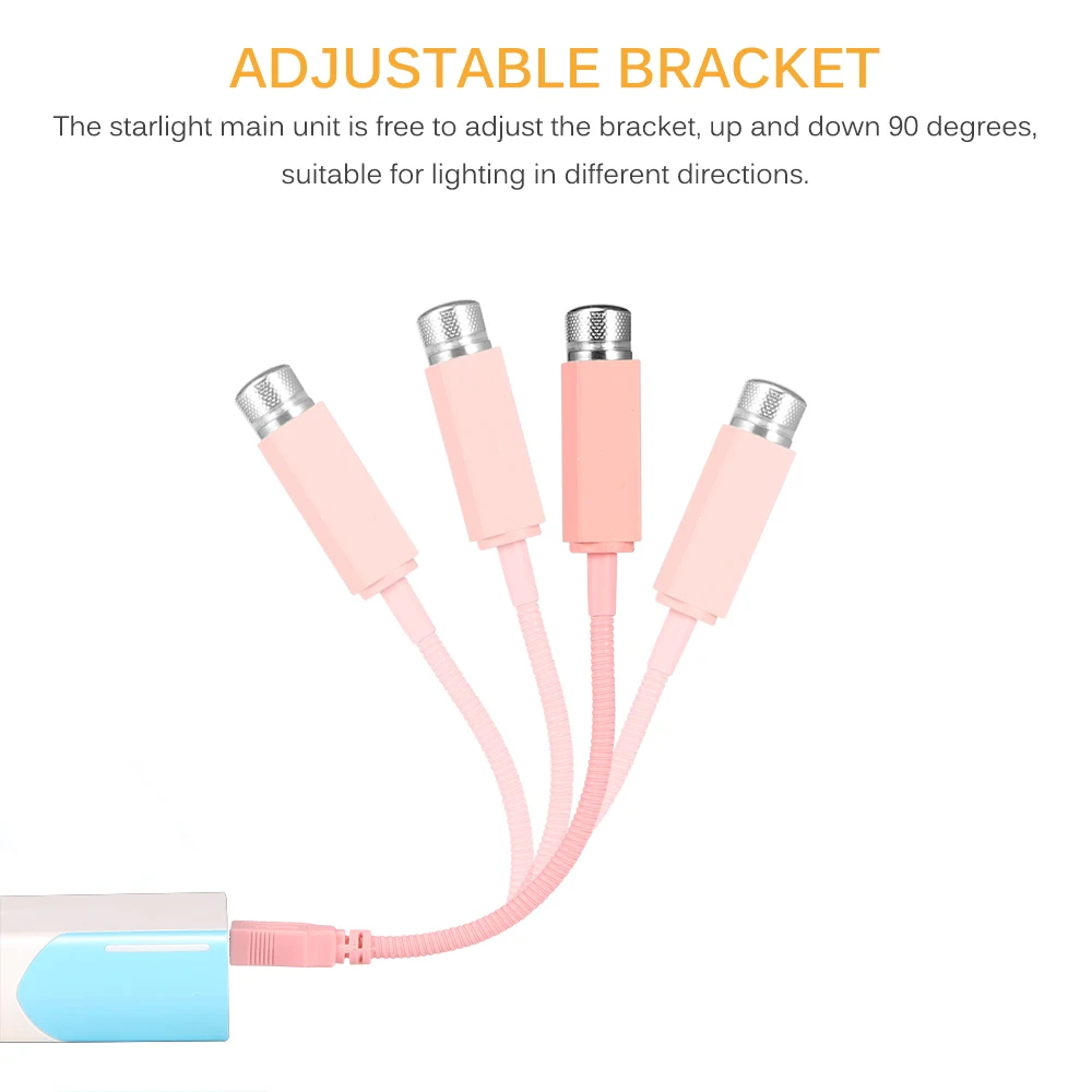 Ночник на крышу автомобиля с подключением и играми романтичный USB регулируемый