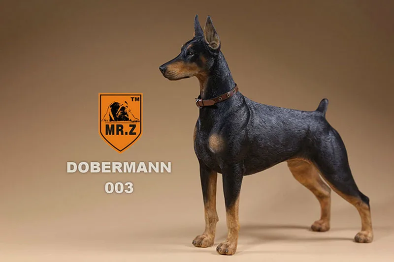 Модель игрушка Doberman 1/6 полиция собака животное имитация собаки коллекционная
