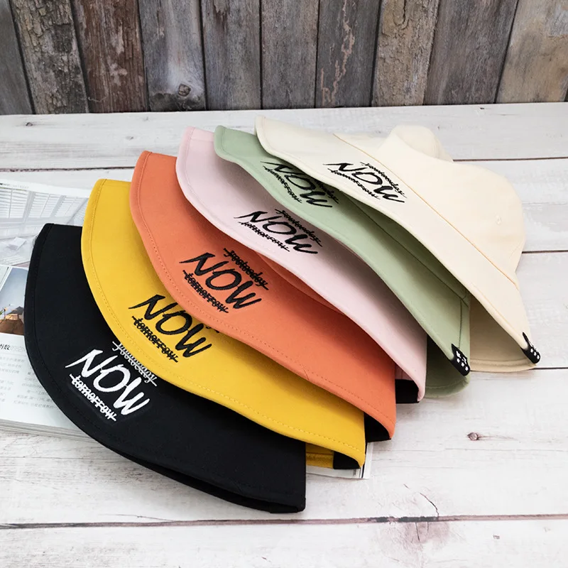 Двусторонняя одежда Harajuku унисекс шляпа-ведро Рыбак для отдыха модные женские