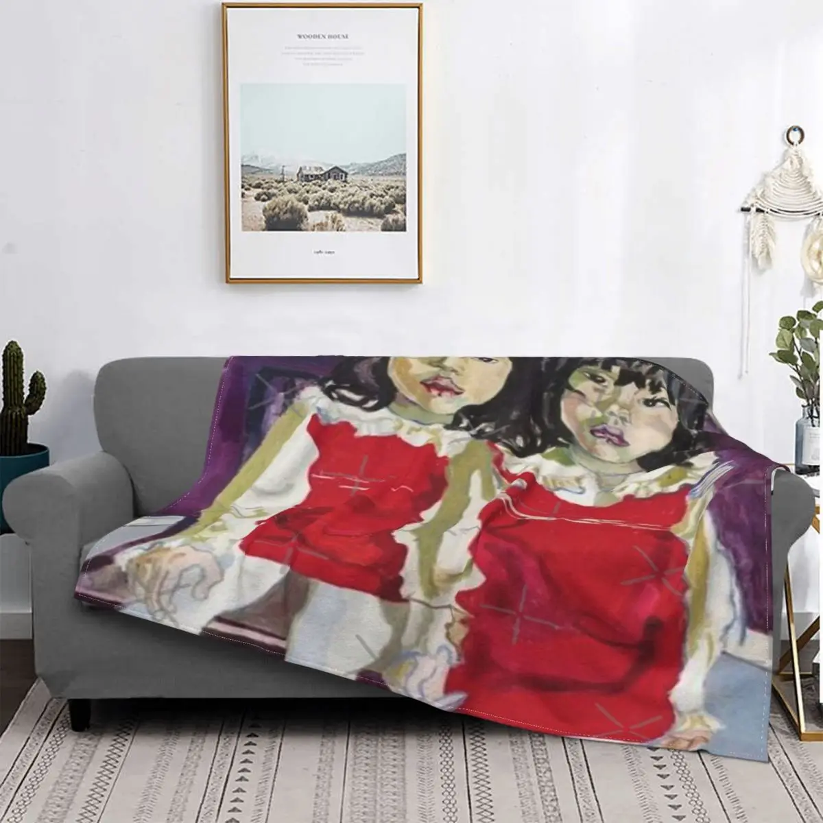 

Alice Neel Art 3-manta a cuadros para cama, colcha para sofada, manta de muselina 135, manta ponderada