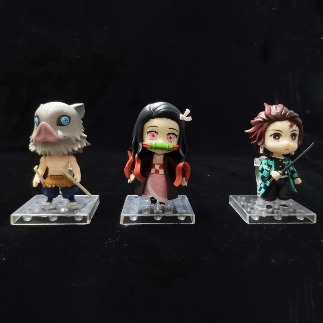 Высота каблука 10 см демон убийца фигурки Kimetsu без Yaiba камадо Nezuko Tanjirou ПВХ