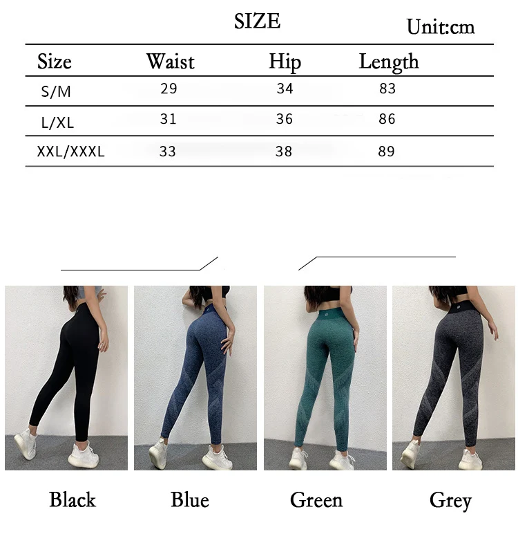 

2020 Hot Sale Fitness Female Full Length Leggings Black Running Pants Formfitting Girls Yoga Pants Sports Pants CN(Origin)