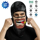 3D забавная маска kominiкарка на все лицо Балаклава из вискозы шарф-гетры бандана сигара косплей маска для лица головной платок для езды на велосипеде для мужчин