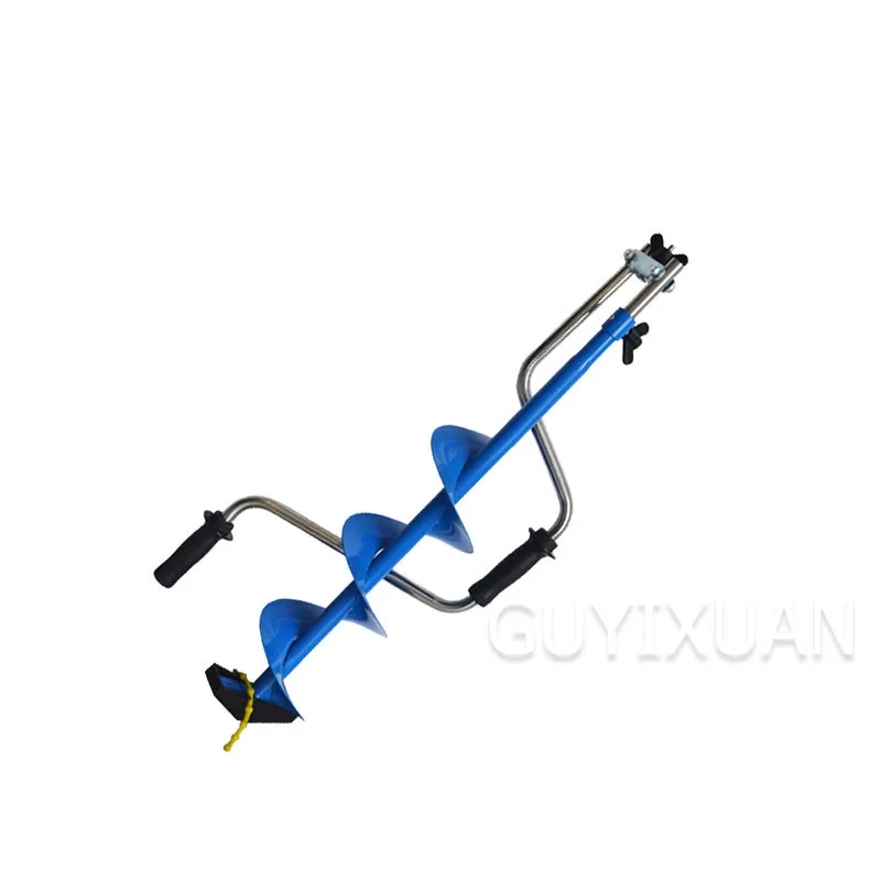 Ручная дрель для льда плоский нож/трапециевидная головка ледяная ледокол зимние