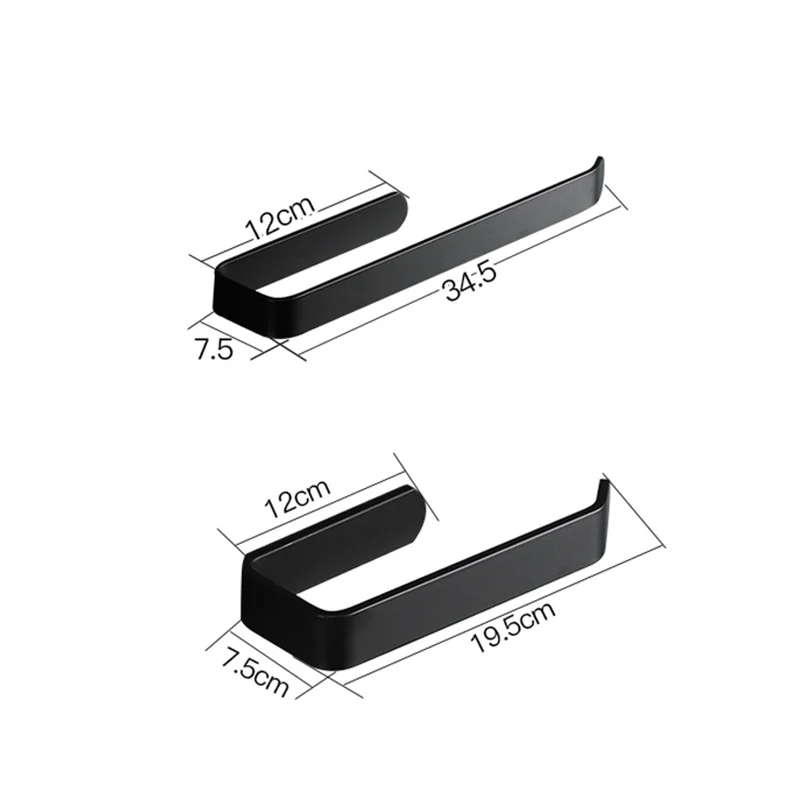 Алюминий настенный Полотенца стеллаж для выставки товаров Ванная комната