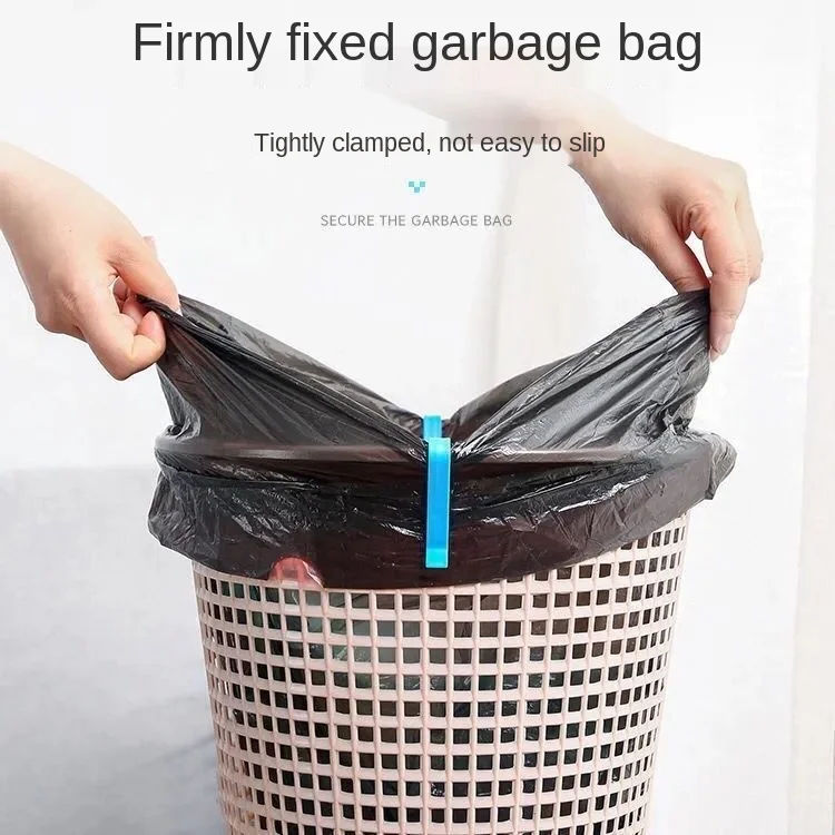 

Garbage Bag Holder Trash Can Non-Slip Clip Barrel Side Clip Card Holder Barrel Side Clip Creative Non-Slip Non-Slip Clip
