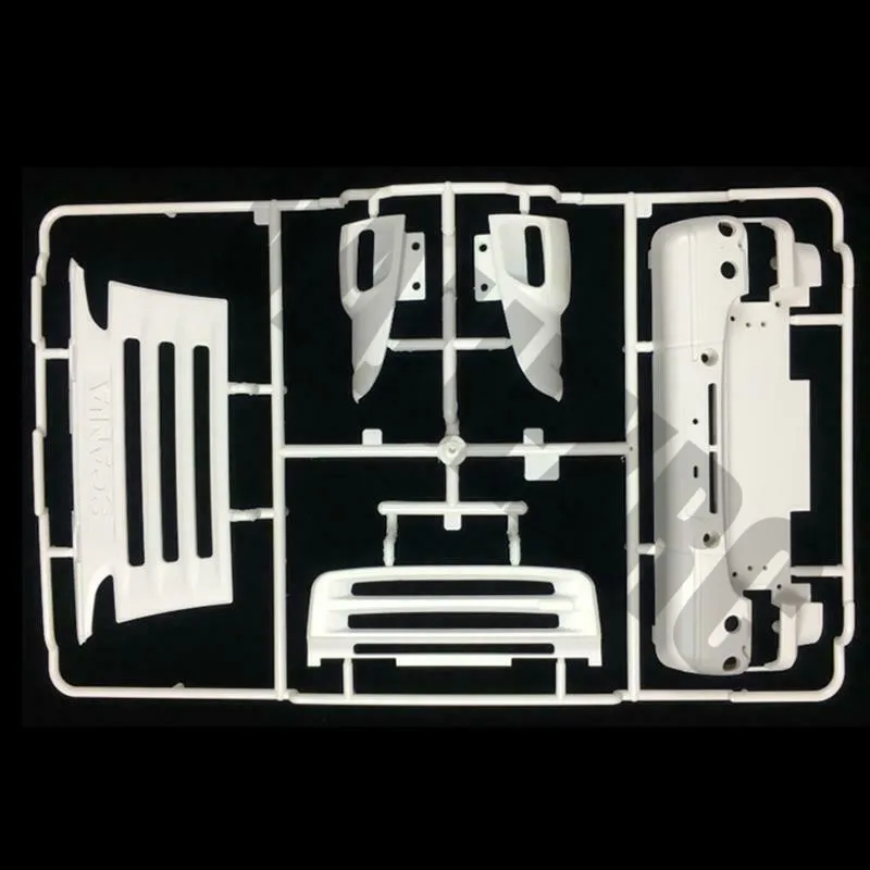 

1/14 Scale Remote Control Tractor Tamiya Scania R620 R470 Upgrade R730 Front Face Modification Kit