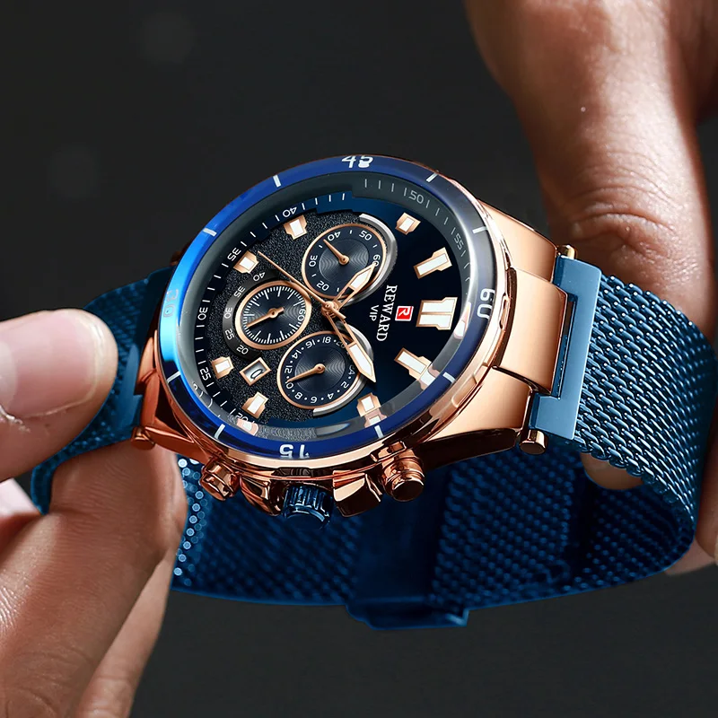 Новые наручные часы с хронографом мужские лучший бренд роскошные знаменитые из