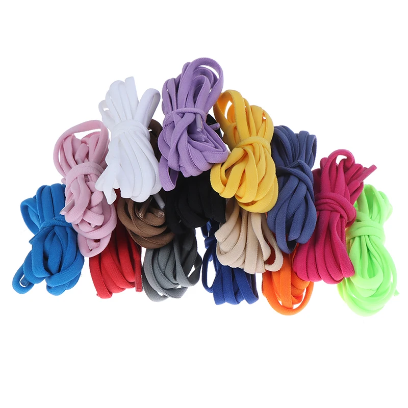 

Elastic No Tie Shoelaces Semicircle Shoe Laces For Kids Adult Sneakers Shoelace Quick Lazy Metal Lock Laces Shoe Strings 1Pair