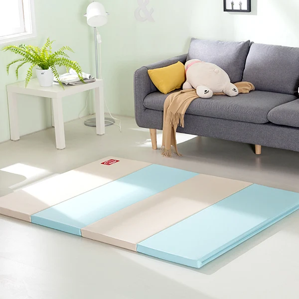 blue Детский Блестящий детский игровой коврик толщина 4 см, игровой коврик 120X160 см, большой водонепроницаемый 4-слойный детский игровой коврик, детский игровой коврик - Цвет: blue