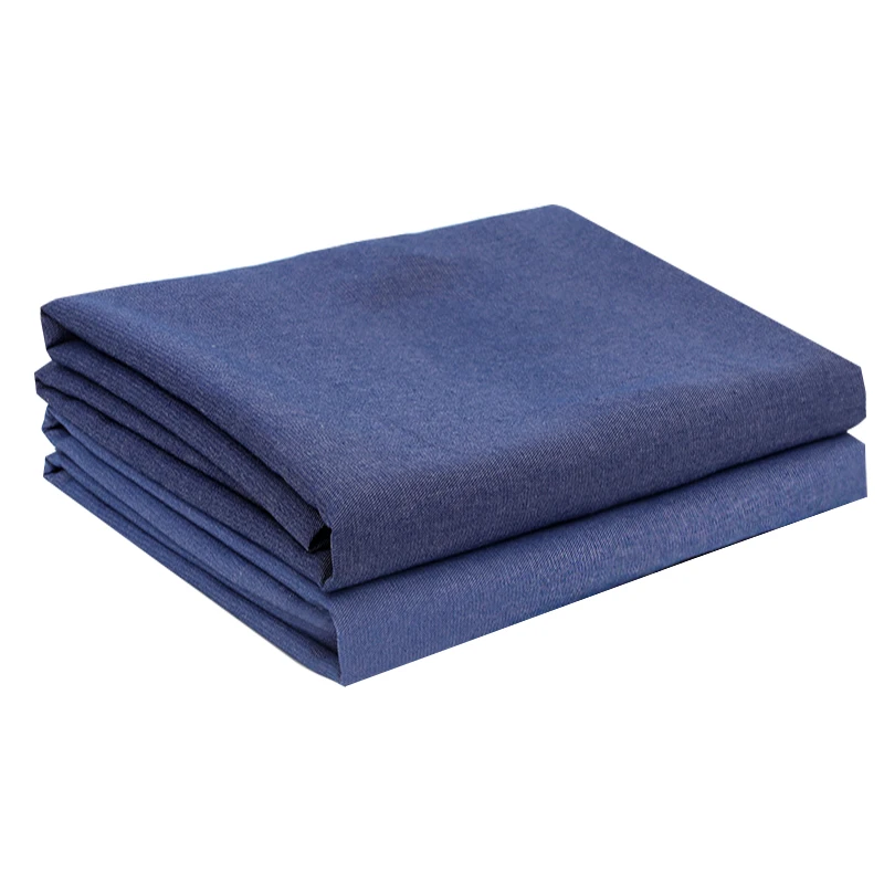 

Denim Fabric By The Yards Solid Wearable Cloth Sheet Dress Jeans Making Handmade Masks DIY Crafts Supplies 100*150cm 1pc