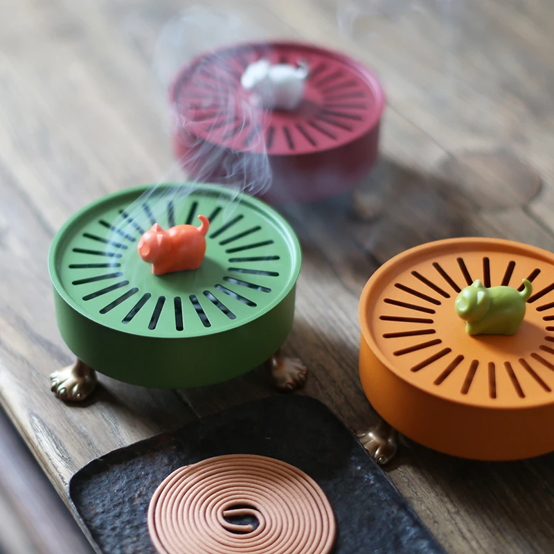 

Car Charger Incense Burner Vaporizer Smoke Fountain Backflow Incense Holder Modern Living Room Bruleur Encens Home Decor EB5XX