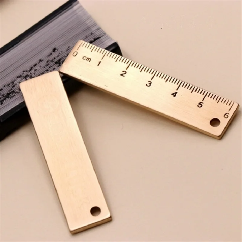 Пользовательская желто-медная линейка дизайн лотоса логотип автомобиля