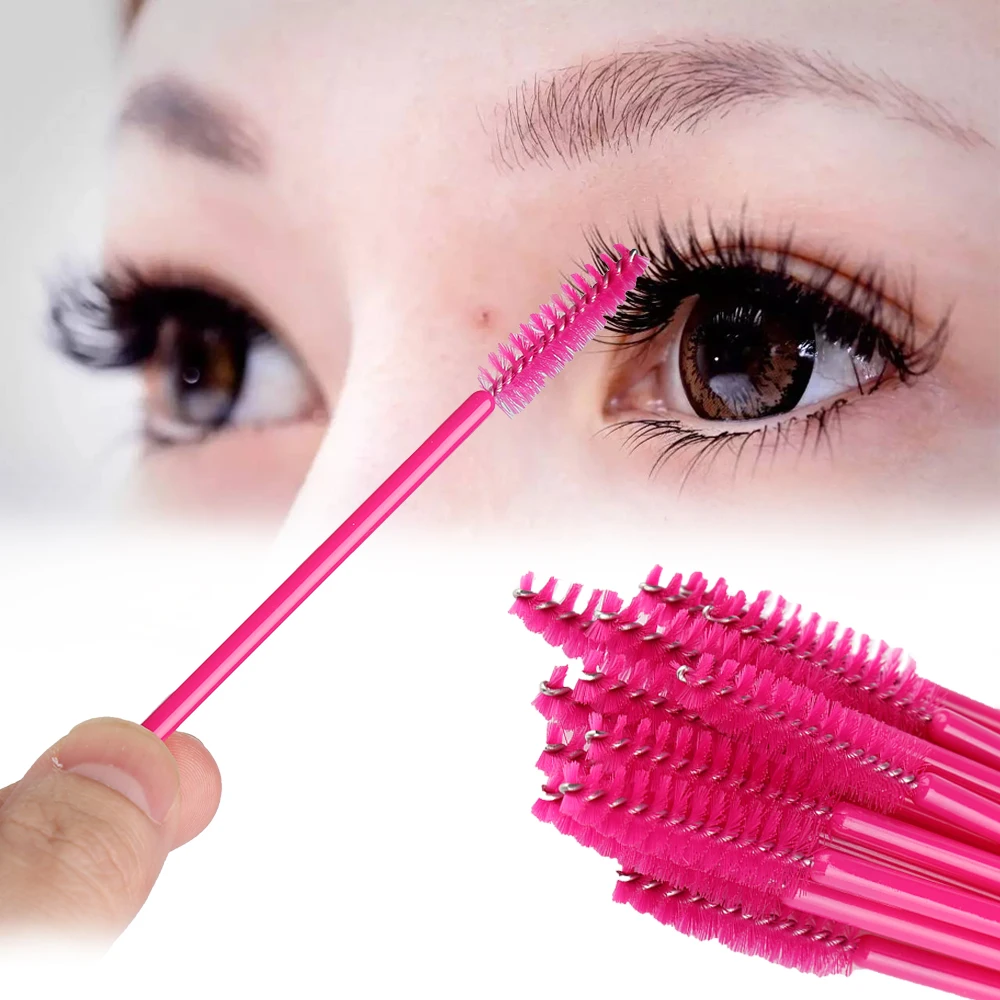 50 шт./упак. модные Красота жидкая подводка для глаз Кисть-аппликатор тампон Microbrush набор для наращивания ресниц тушь для ресниц палочки косметическое