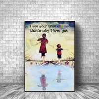 autism i saw your true color poster why i love you prints kind wall art autistic mother canvas print autism wall art quote