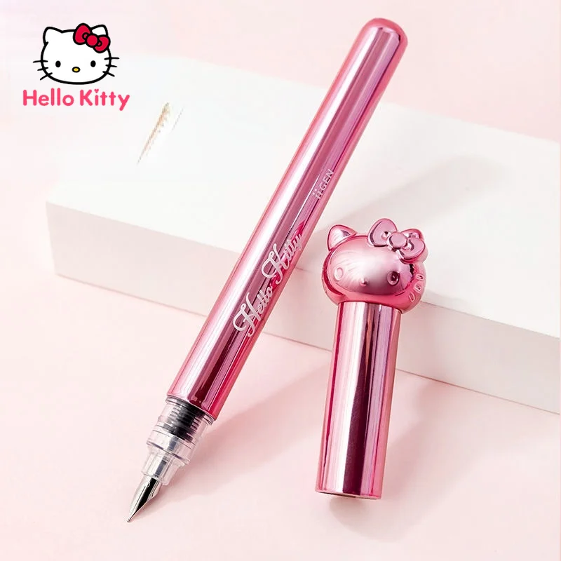 

Hello Kitty Cute Cartoon Calligraphy Pen Girl Heart High Value Gift Box Birthday Children's Collection