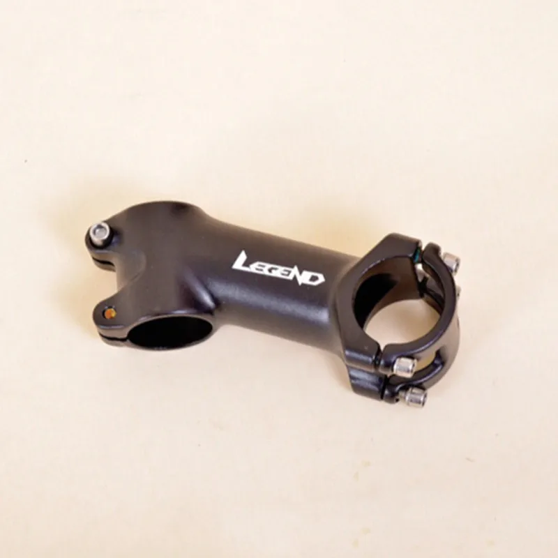 

Legend 31.8mm 25 Degree Bicycle Stem Mountain Road Bike Fixed Gear Bike Stem High-Strength Handlebar Stem 90mm Bike Stem