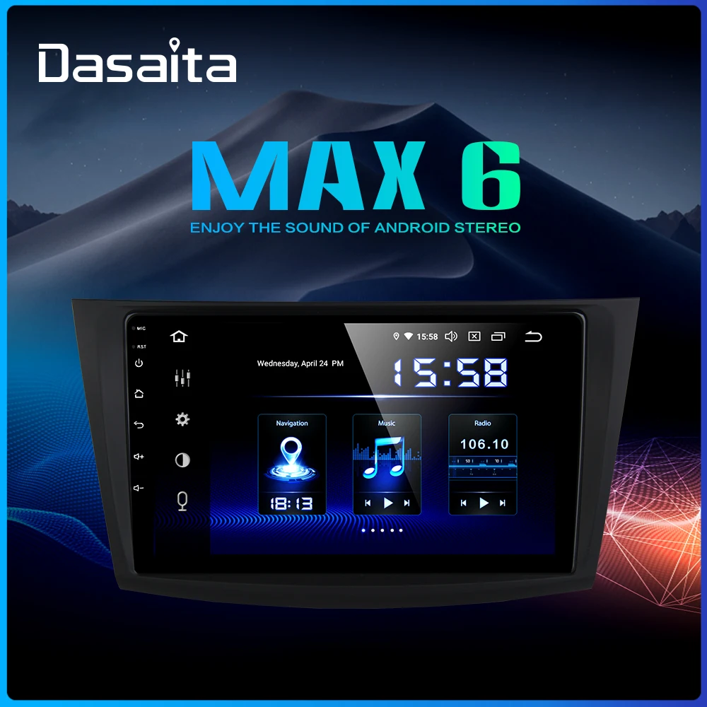 Dasaita " ips автомобильный Авторадио Android 9,0 для Mazda 3 gps 2010 2011 2012 DSP стерео Мультимедиа Навигация Bluetooth MAX6