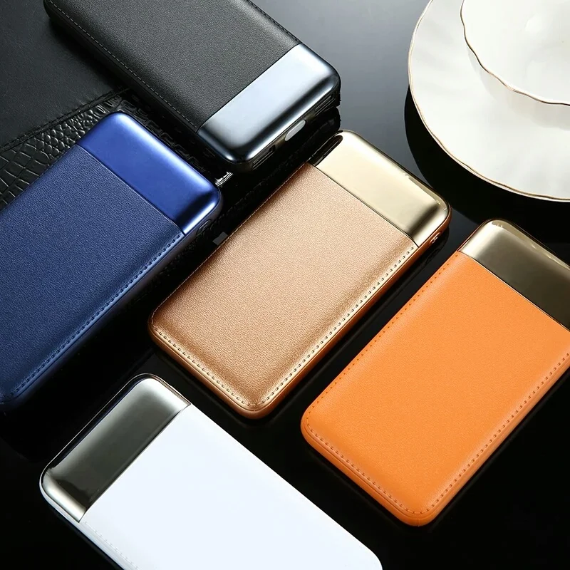 Внешний аккумулятор 20000 мАч ЖК дисплей быстрая зарядка двойной USB для iPhone X 8 7 6 5