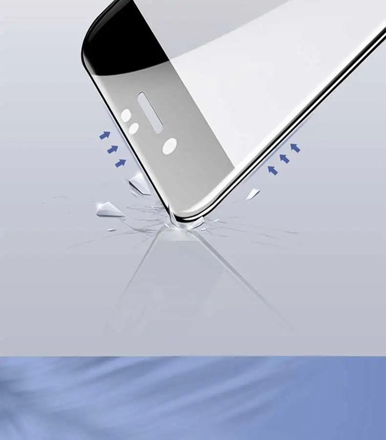 15D полное защитное стекло с закругленными краями для iPhone 6S 6 7 8 Plus X Защитное стекло для экрана на iPhone XS Max XR 5 5S SE 8 пленка