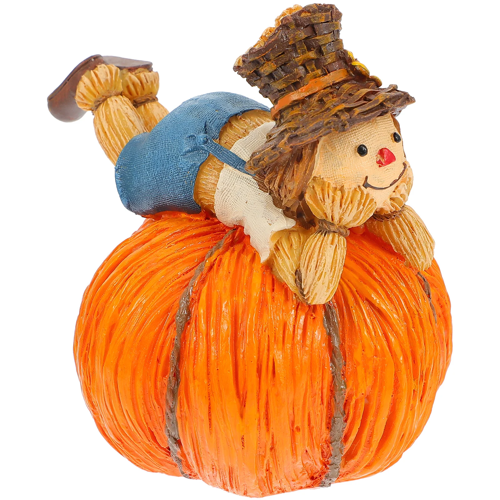 

1Pc Scarecrow Pumpkin Ornament Harvest Autumn Decoration Beautiful Party Decor