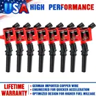 Комплект из 8 красных катушек зажигания для Ford F150 DISPATCH 2000 2001 2002 2003 4.6L5.4l, Аксессуары для автомобилей