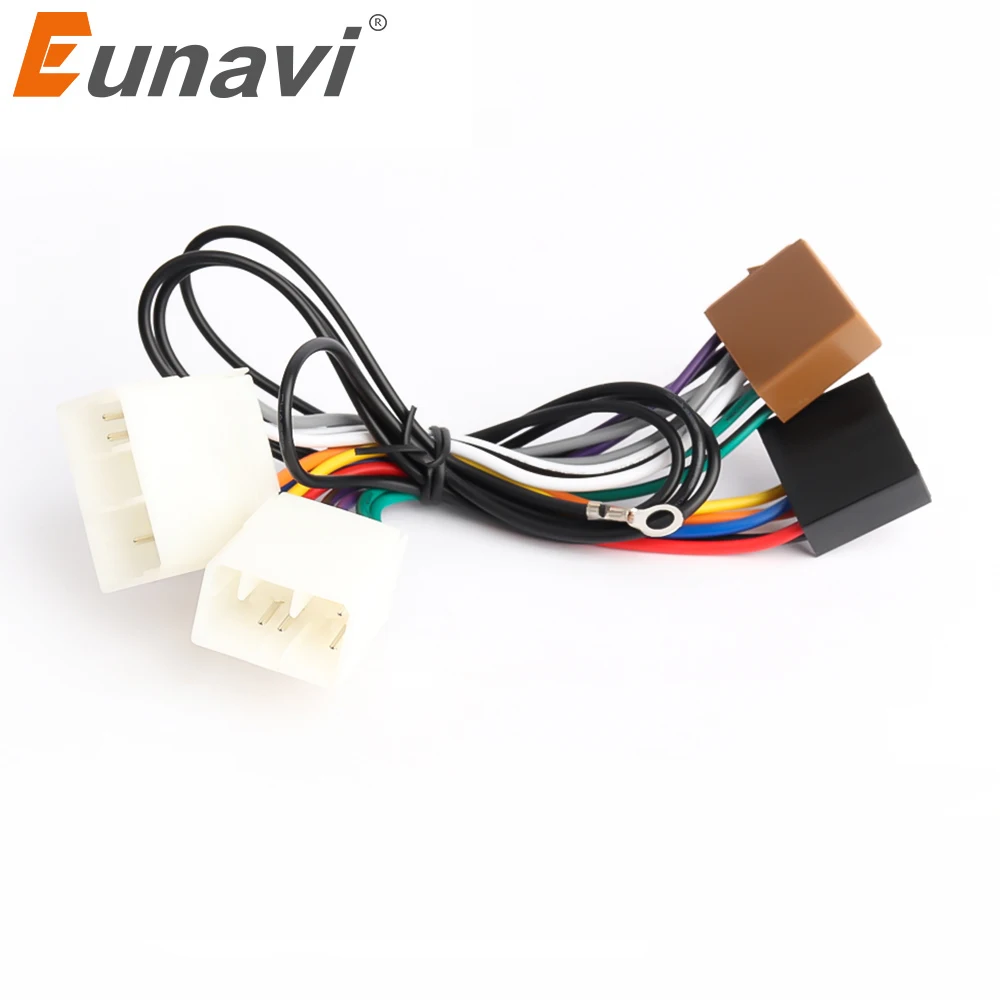 

Автомобильный переходник стерео переходник провода для Mazda в ISO CD жгут проводов оригинальный кабель головных устройств