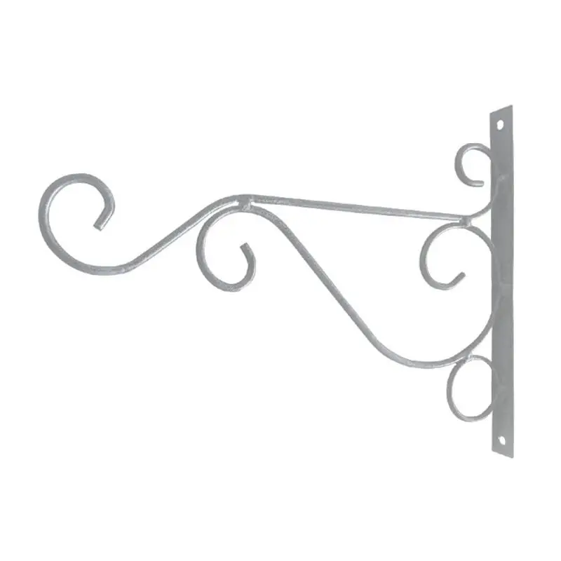 

Wall-Mounted Hook Flower Stand Decoration Wall Hanging Basket Bracket Simple flower Pot Holder 28GF