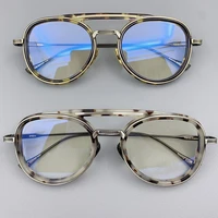 acetate glasses frame men women 2020 vintage pilot eye glasses optical prescription eyeglasses frames clear lens eyewear oculos