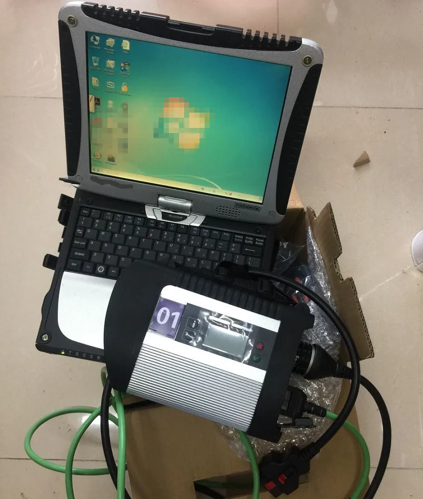 

A++Quality MB Star C4 SD Connect with Software 2021.03V HDD Laptop CF19 work for star diagnosis c4 Diagnostic-Tool fully kit