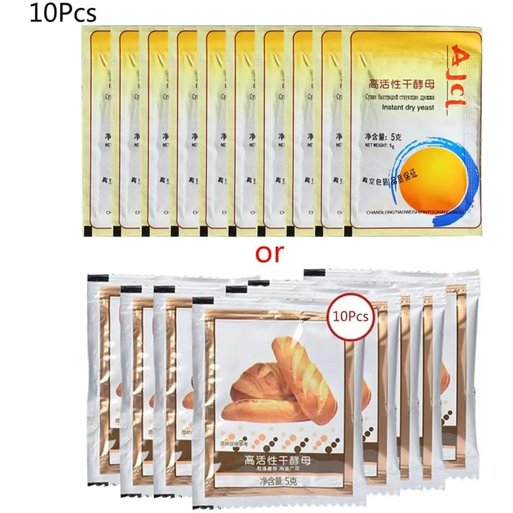 10 шт. хлебные дрожжи высокой активности мгновенные сухие устойчивые к сахарной