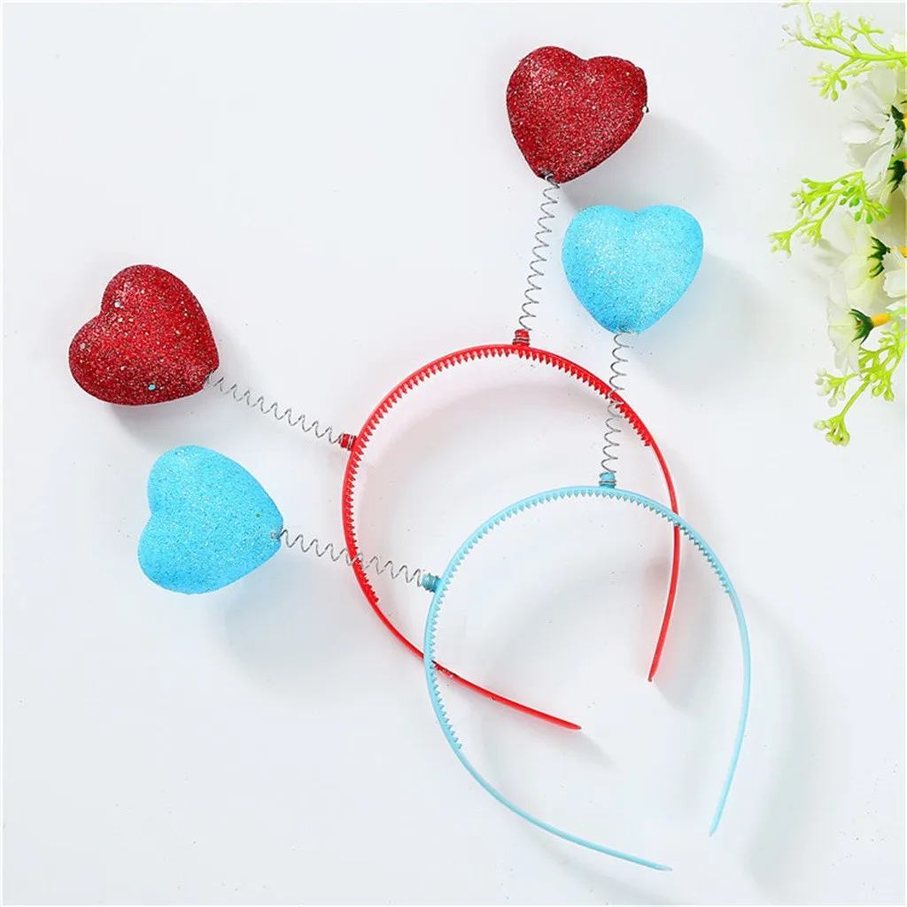 Милая Серебряная повязка на голову с антенной инопланетный шар бопперы для