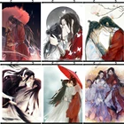 Небесные официальные благословения 5D алмазная живопись полноразмерная Алмазная вышивка аниме картины наборы для вышивки крестиком Мозаика домашний декор