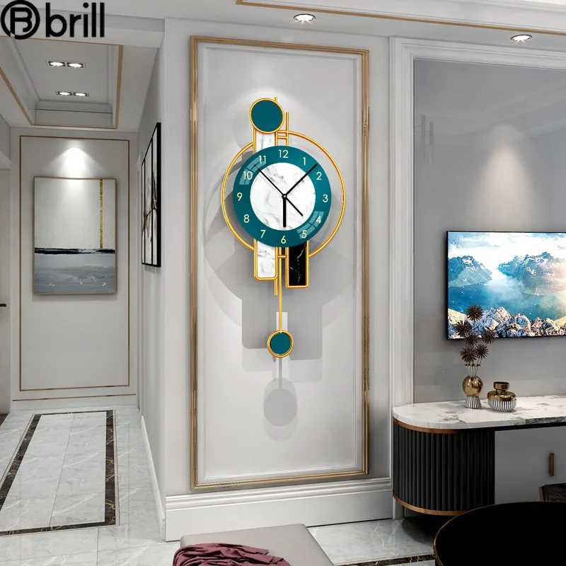Creative Nordic Wall Clock Light Luxury Fashion Home Decoration Simple Wall Hangings Wall Watches Home Decor Horloge Murale Gift