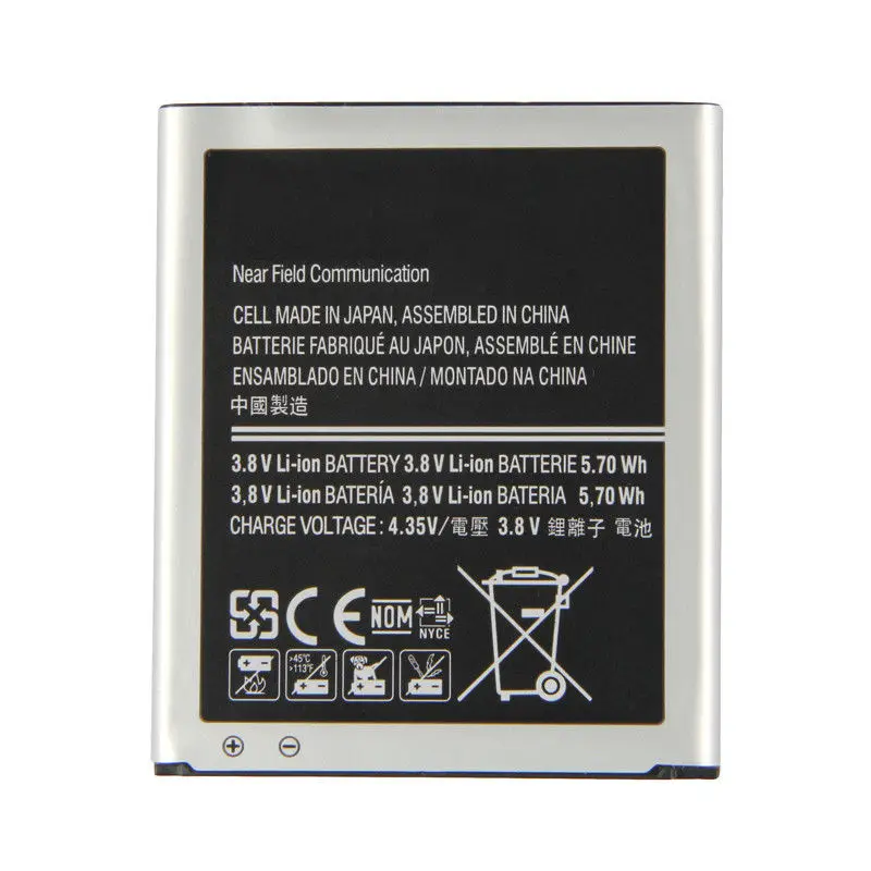 1500 мА/ч EB-BG313BBE Замена телефон батарея для Samsung Galaxy ACE 3 4 neo G313H G318H S7272 s7898 S7562C G357 N9002 |