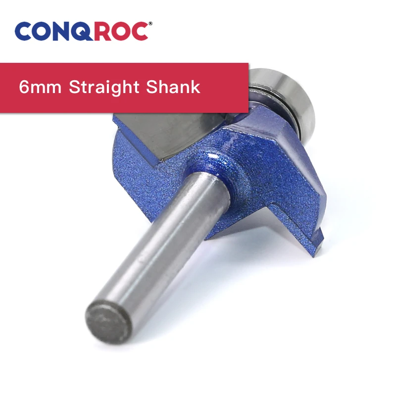 Фреза фреза YG6 с прямым хвостовиком твердосплавная для дерева 45 градусов 6