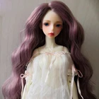 Новое поступление, 13, 14, 16, 18, высокотемпературные коричневые волнистые волосы Bjd MSD SD Yosd для куклы BJD