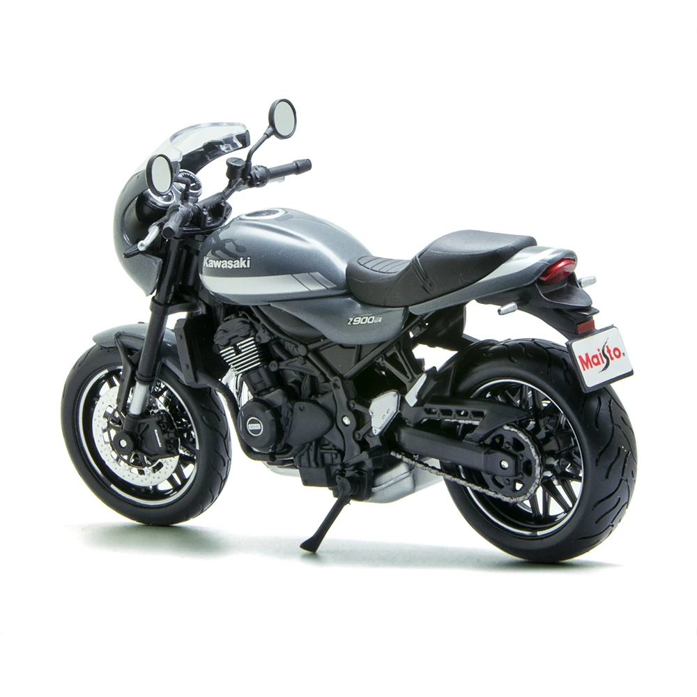 Maisto 1:12 Kawasaki Z900RS Cafe серая мотоциклетная литая металлическая велосипедная