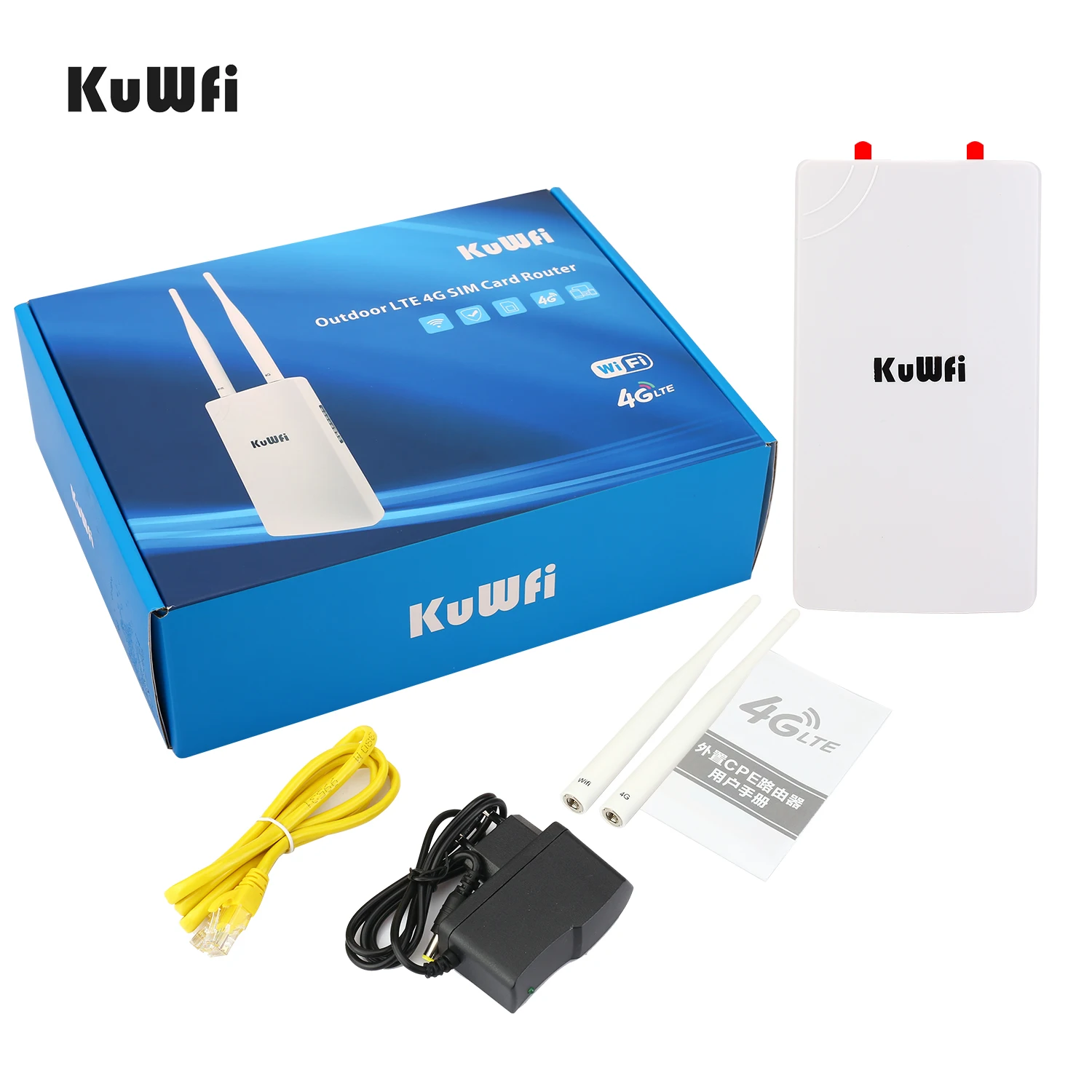 KuWFi 4G WIFI роутер европейские беспроводные роутеры разблокированный CAT4 150 Мбит/с CPE