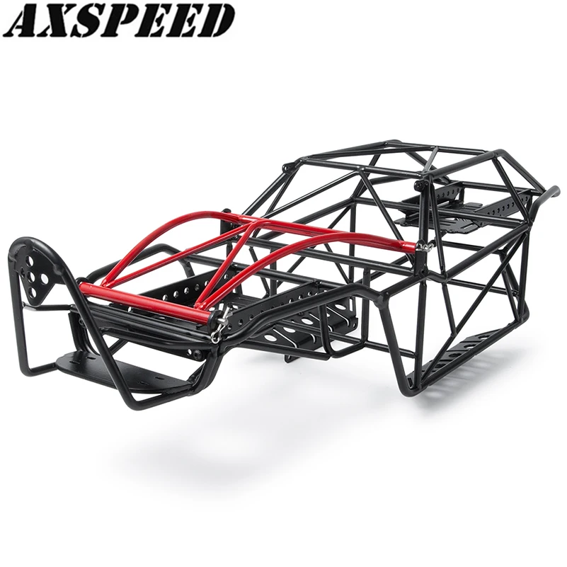 

AXSPEED RC автомобиль металлическая рулонная клетка полный трубка рамка для рамы корпуса для 1:10 осевой SCX10 AXI03004 винторогий RC Гусеничный