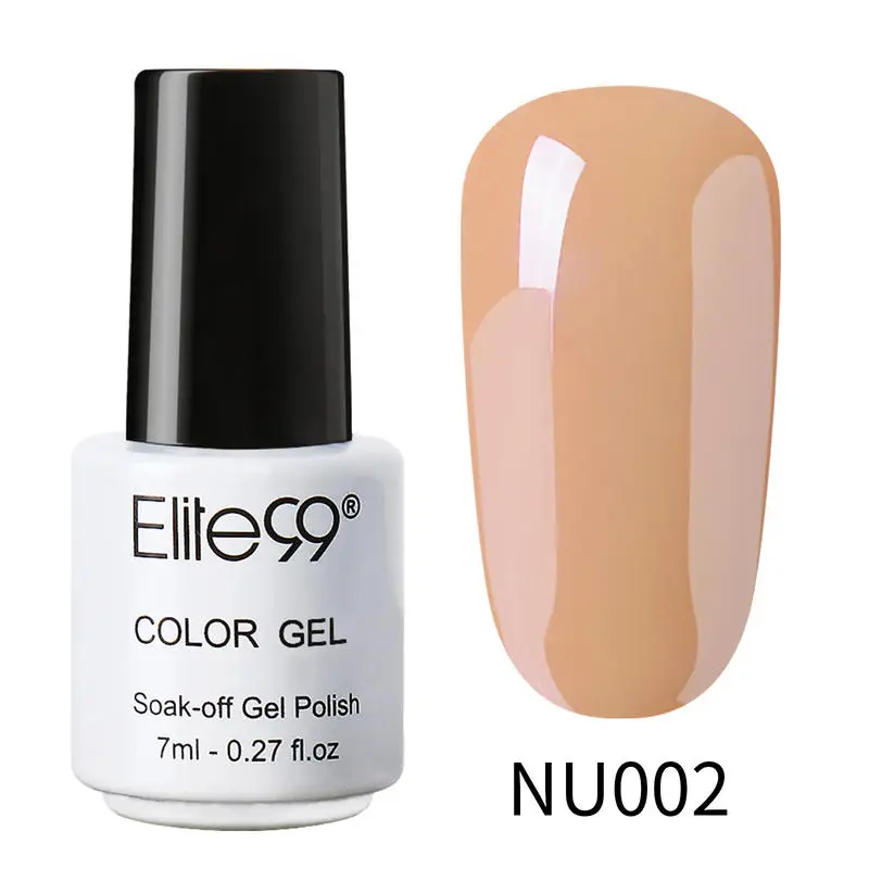 Elite99 Гель лак для ногтей маникюра серия Nail Art полуперманентный 7 мл 24 цвета|Гель