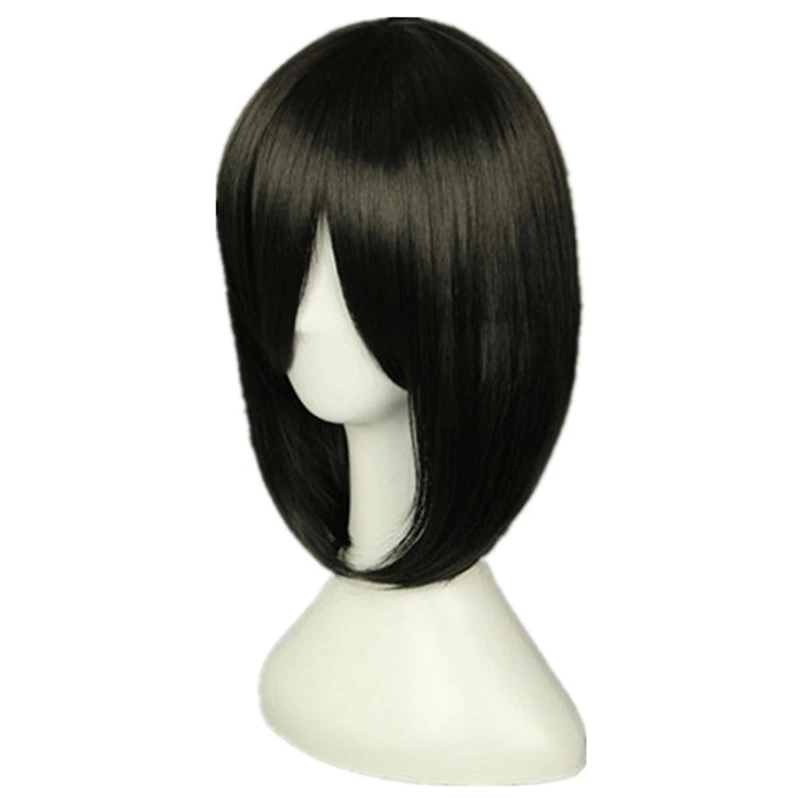 Парик для косплея из коротких синтетических волос атака на Титанов