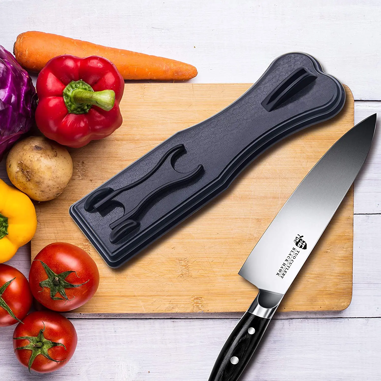 Блок из АБС-пластика пластиковое хранилище для ножей TUO подходит 8-дюймового